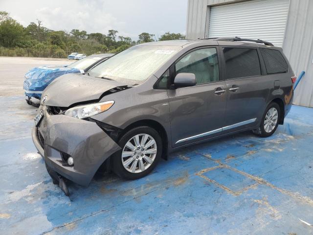 TOYOTA SIENNA XLE 2017 with VIN 5TDDZ3DC0HS188413 - Photo from auction