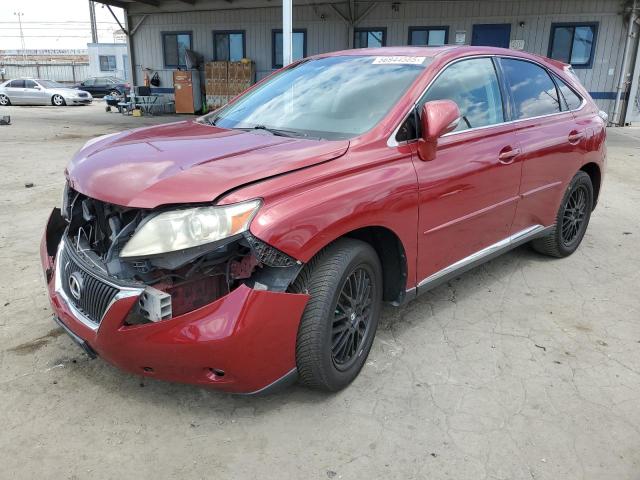 LEXUS RX 350 2011 with VIN 2T2ZK1BA9BC046329 - Photo from auction