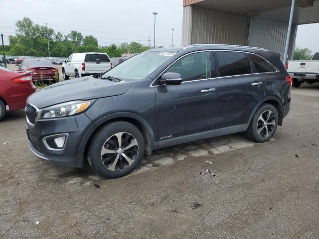 KIA SORENTO EX 2016 with VIN 5XYPHDA5XGG114438 - Photo from auction