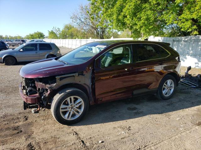 FORD EDGE SEL 2018 with VIN 2FMPK4J97JBC52448 - Photo from auction