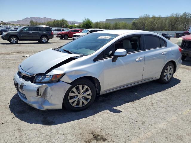 HONDA CIVIC LX 2012 with VIN 19XFB2F55CE021389 - Photo from auction