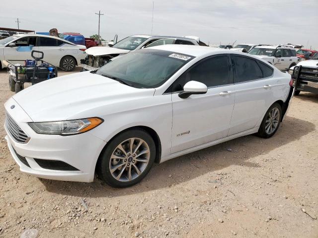 FORD FUSION SE 2017 with VIN 3FA6P0LU7HR190580 - Photo from auction