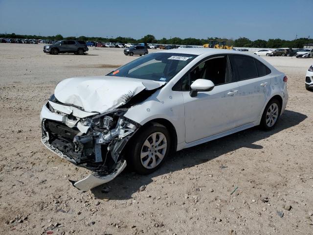 TOYOTA COROLLA LE 2021 with VIN JTDEPMAE5MJ141908 - Photo from auction