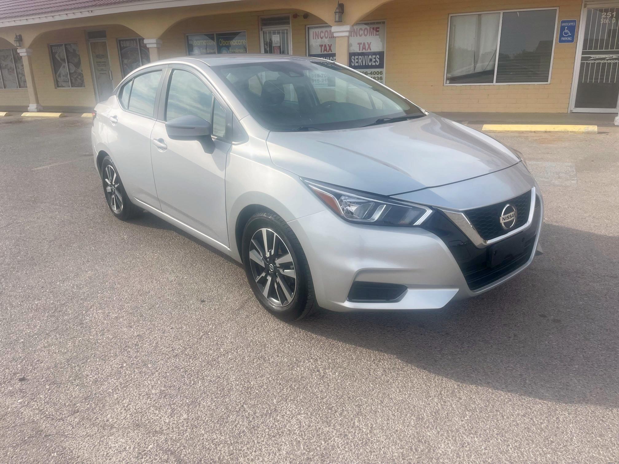 Photo 1 from auction – 2021 NISSAN VERSA SV with VIN 3N1CN8EV4ML864854