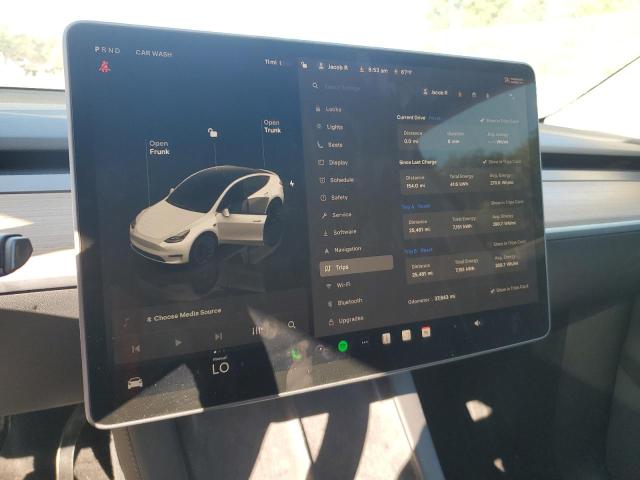 Photo 9 from auction – 2022 TESLA MODEL Y with VIN 7SAYGAEE6NF534589