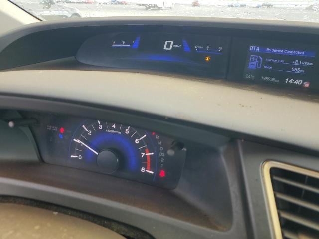 Photo 9 from auction – 2013 HONDA CIVIC LX with VIN 2HGFB2F43DH019185