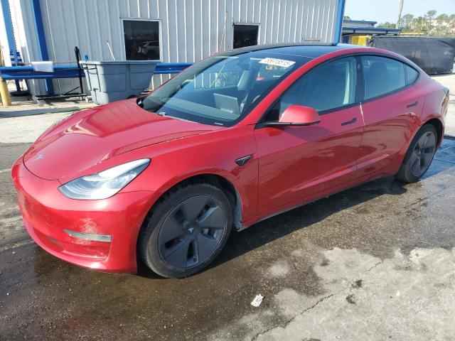 TESLA MODEL 3 2021 with VIN 5YJ3E1EBXMF848974 - Photo from auction