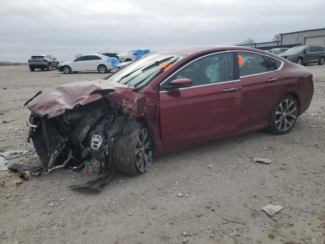 CHRYSLER 200 C 2015 with VIN 1C3CCCEGXFN632127 - Photo from auction