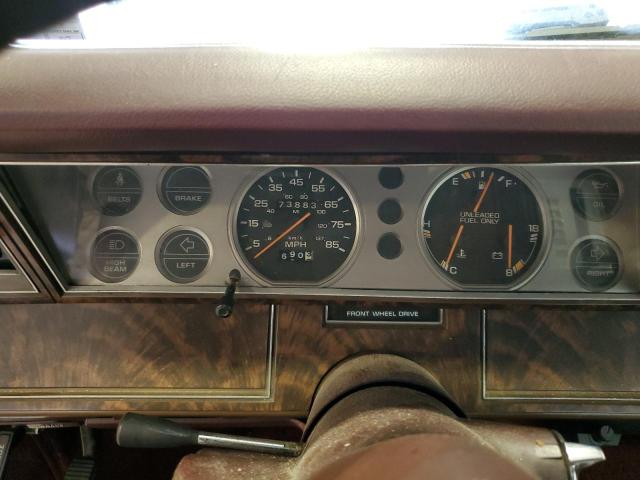 Photo 9 from auction – 1986 DODGE 600 with VIN 1B3BV55E8GG218668