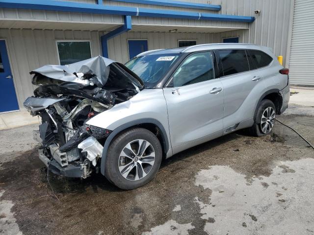 TOYOTA HIGHLANDER 2021 with VIN 5TDGZRAH2MS535041 - Photo from auction