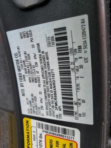 Photo 14 from auction – 2022 FORD BRONCO SPO with VIN 3FMCR9B6XNRD15271