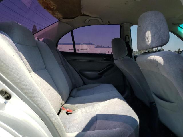 Photo 10 from auction – 2001 HONDA CIVIC LX with VIN 2HGES16581H609036