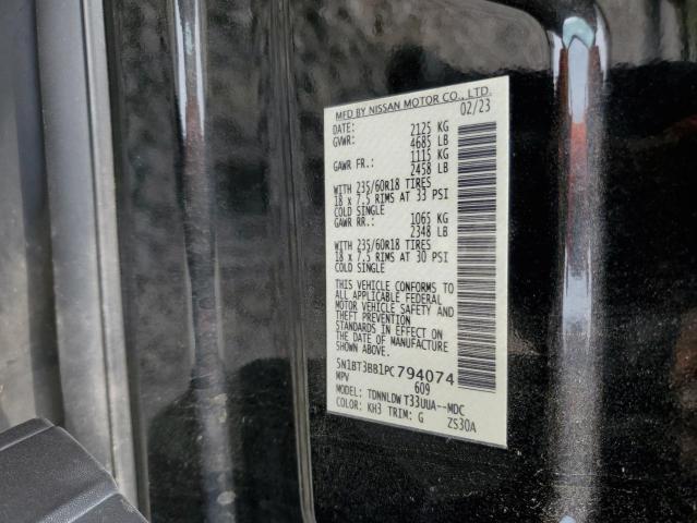 Photo 14 from auction – 2023 NISSAN ROGUE SV with VIN 5N1BT3BB1PC794074