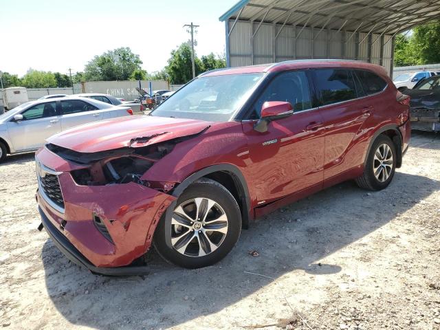 TOYOTA HIGHLANDER 2021 z numerem VIN 5TDGBRCH1MS046258 - Zdjęcie z aukcji