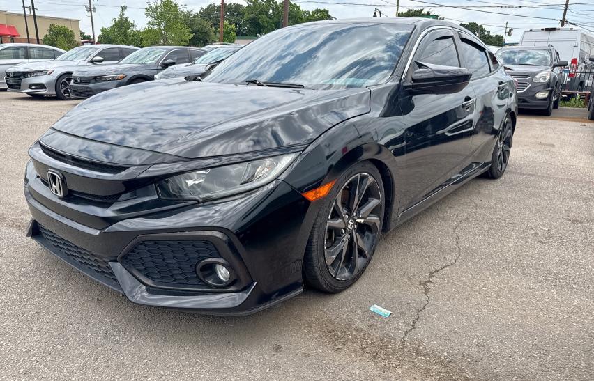 Photo 2 from auction – 2017 HONDA CIVIC SI with VIN 2HGFC1E59HH706582