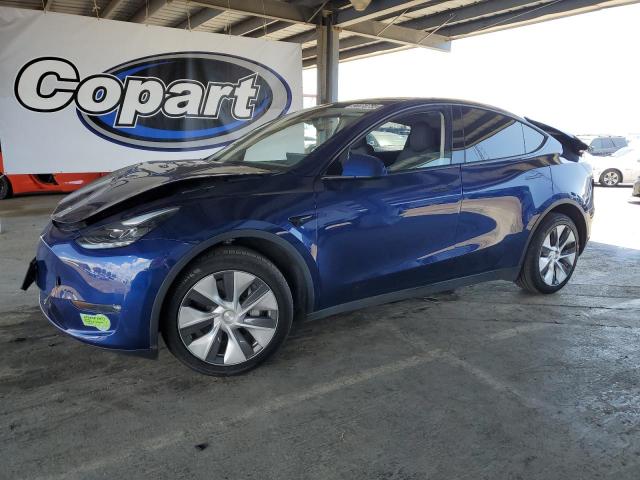 TESLA MODEL Y 2023 with VIN 7SAYGAEE2PF786875 - Photo from auction