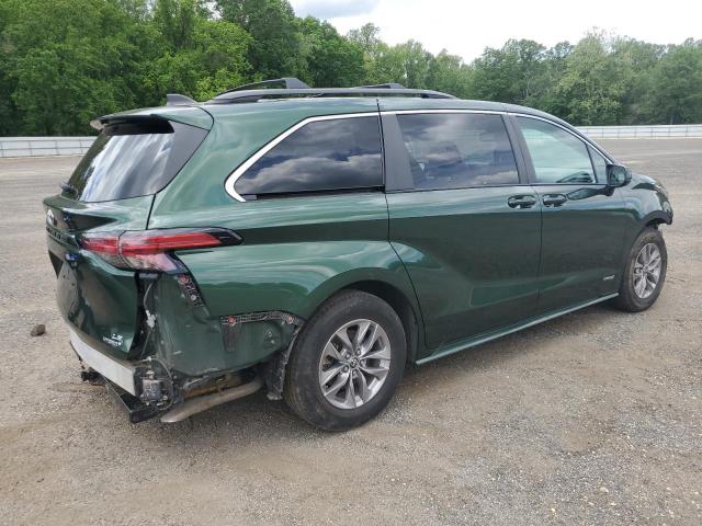 Photo 3 from auction – 2021 TOYOTA SIENNA LE with VIN 5TDBSKFC4MS027897