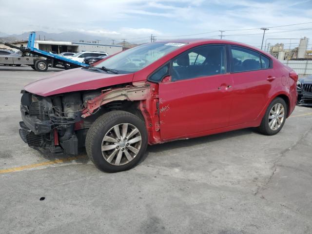 KIA FORTE LX 2014 with VIN KNAFX4A66E5218886 - Photo from auction