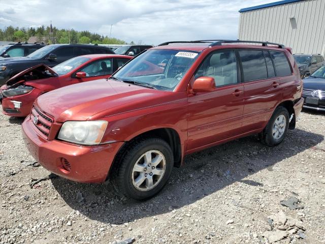 TOYOTA HIGHLANDER 2002 с VIN JTEHF21A320085693 - Снимка от търг