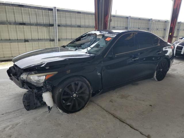INFINITI Q50 BASE 2016 with VIN JN1CV7AP4GM201764 - Photo from auction