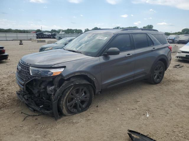FORD EXPLORER 2021 with VIN 1FMSK8DH8MGC45817 - Photo from auction