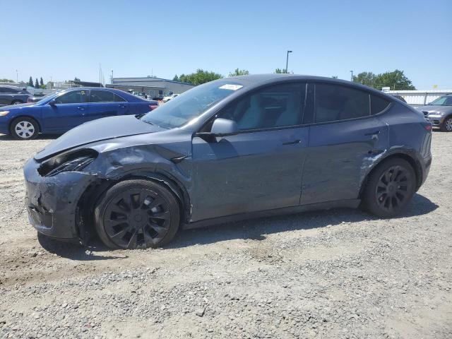 TESLA MODEL Y 2022 with VIN 7SAYGDEE0NF378583 - Photo from auction