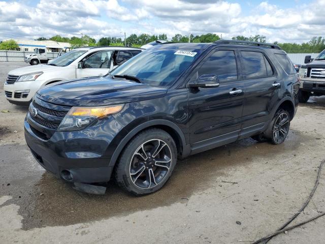 FORD EXPLORER S 2014 with VIN 1FM5K8GT5EGC11249 - Photo from auction
