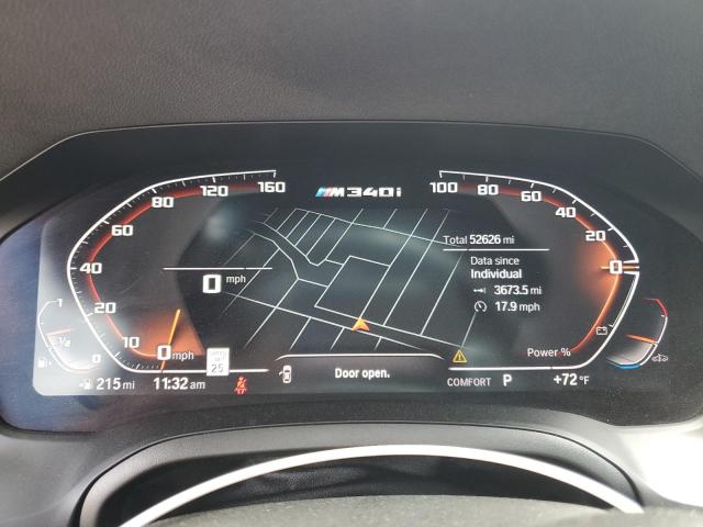 Photo 9 from auction – 2021 BMW M340I with VIN 3MW5U7J01M8B60494