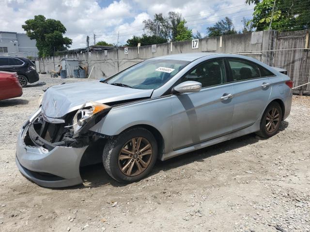 HYUNDAI SONATA 2014 with VIN 5NPEB4AC0EH834117 - Photo from auction