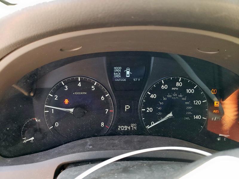 Photo 9 from auction – 2010 LEXUS RX with VIN 2T2ZK1BA8AC020206