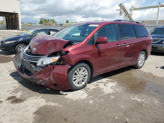 TOYOTA SIENNA XLE 2015 with VIN 5TDYK3DC9FS529441 - Photo from auction