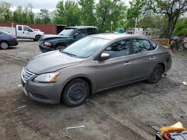 Photo 1 from auction – 2015 NISSAN SENTRA S with VIN 3N1AB7AP2FL637389