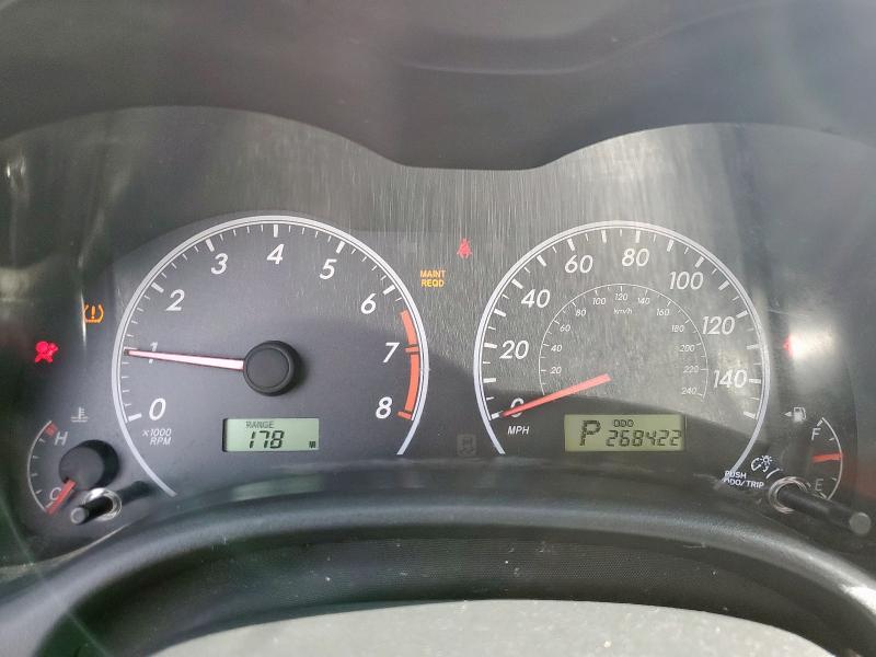 Photo 9 from auction – 2012 TOYOTA COROLLA BA with VIN 5YFBU4EE6CP058309