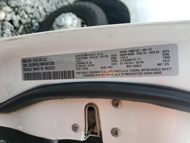 Photo 10 from auction – 2021 RAM 3500 with VIN 3C63RRGL9MG687026