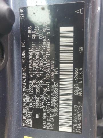 Photo 14 from auction – 2011 TOYOTA HIGHLANDER with VIN 5TDBK3EH3BS059157