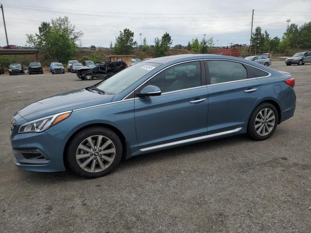 HYUNDAI SONATA SPO 2017 with VIN 5NPE34AF5HH566211 - Photo from auction
