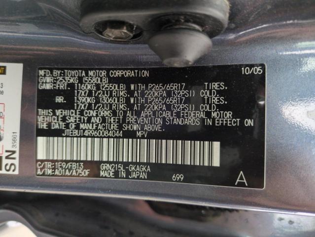 Zdjęcie 14 z aukcji – 2006 TOYOTA 4RUNNER SR z VIN JTEBU14R960084044