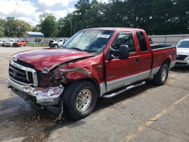 FORD F250 SUPER 2002 with VIN 1FTNX20F02EA57886 - Photo from auction
