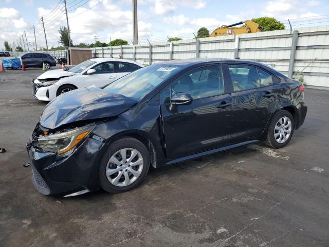 TOYOTA COROLLA LE 2022 with VIN 5YFEPMAE3NP383366 - Photo from auction