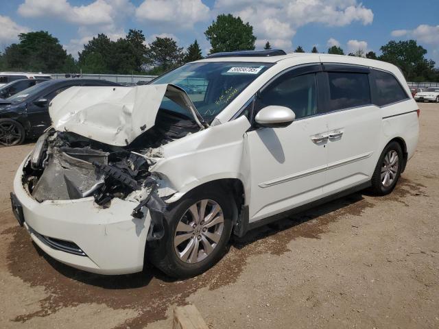 HONDA ODYSSEY EX 2016 with VIN 5FNRL5H6XGB048413 - Photo from auction