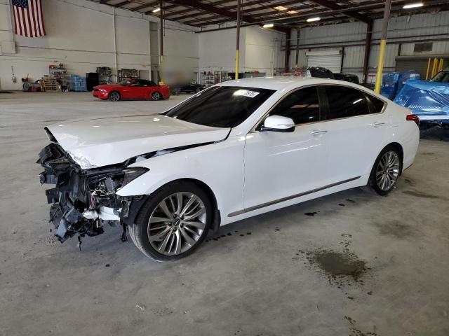 GENESIS G80 BASE 2018 with VIN KMHGN4JE4JU270517 - Photo from auction
