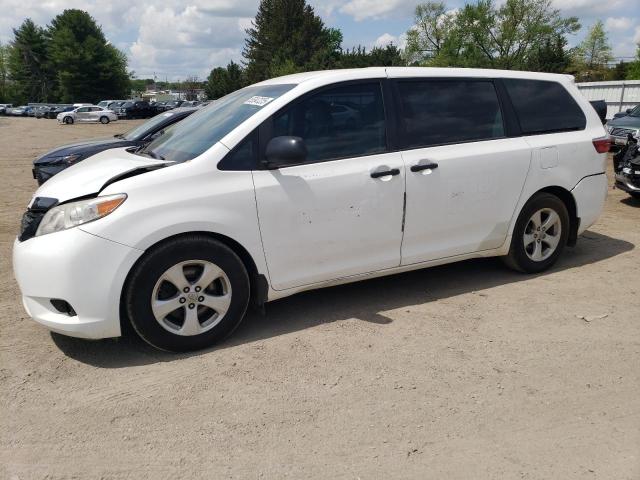 TOYOTA SIENNA 2017 with VIN 5TDZZ3DC9HS884046 - Photo from auction