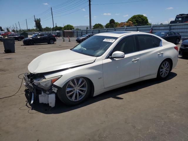 INFINITI Q50 PREMIU 2016 with VIN JN1EV7AP5GM304913 - Photo from auction