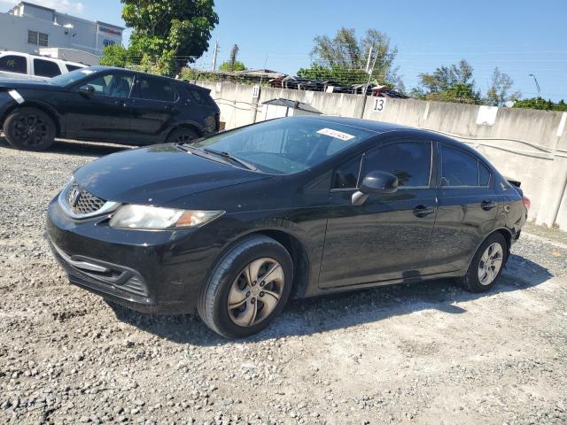 HONDA CIVIC LX 2013 with VIN 19XFB2F52DE073466 - Photo from auction