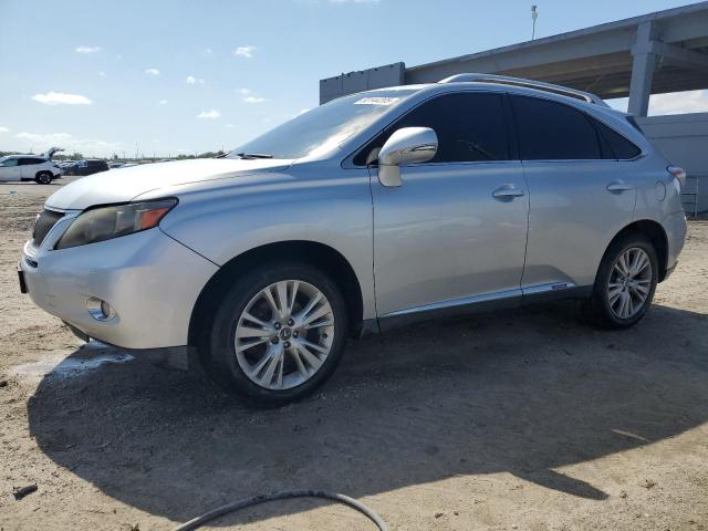 LEXUS RX 450H 2010 with VIN JTJBC1BA8A2026327 - Photo from auction