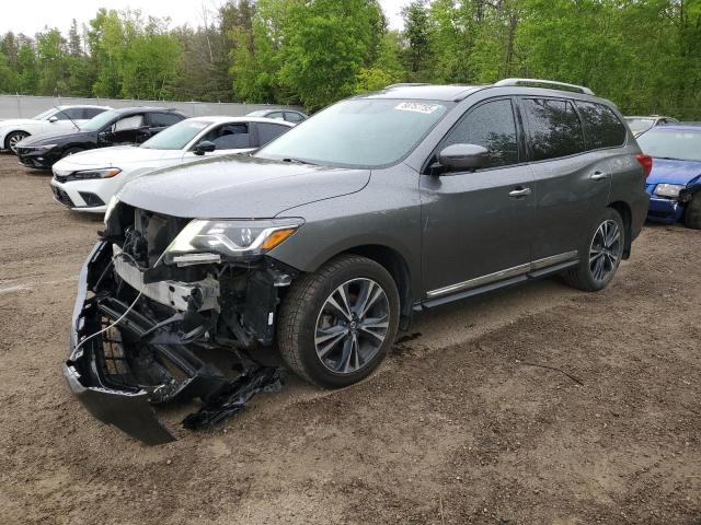 NISSAN PATHFINDER 2018 with VIN 5N1DR2MM7JC641013 - Photo from auction