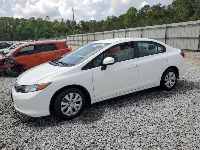 HONDA CIVIC LX 2012 with VIN 19XFB2F52CE389836 - Photo from auction