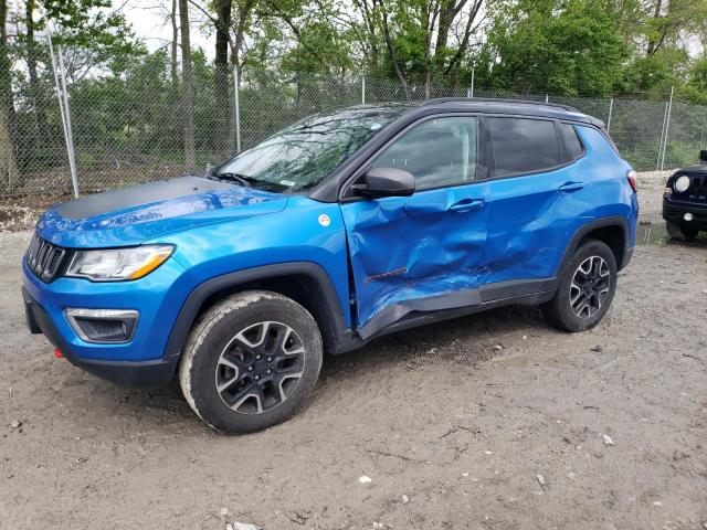 JEEP COMPASS TR 2020 with VIN 3C4NJDDB1LT126820 - Photo from auction