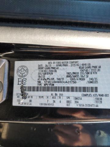 Photo 14 from auction – 2013 FORD ESCAPE with VIN 1FMCU9H95DUA31750