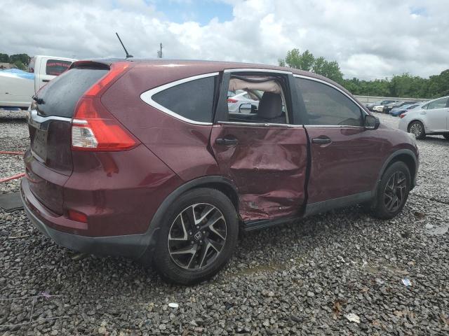 Photo 3 from auction – 2016 HONDA CR-V SE with VIN 2HKRM3H43GH569393